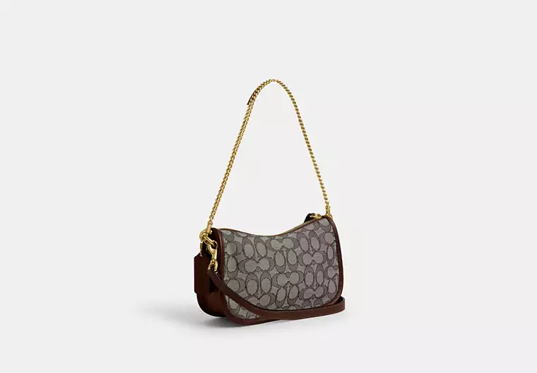 Sac Bandoulière En Jacquard Exclusif