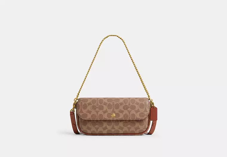 Sac à chaîne et rabat Brook en toile exclusive